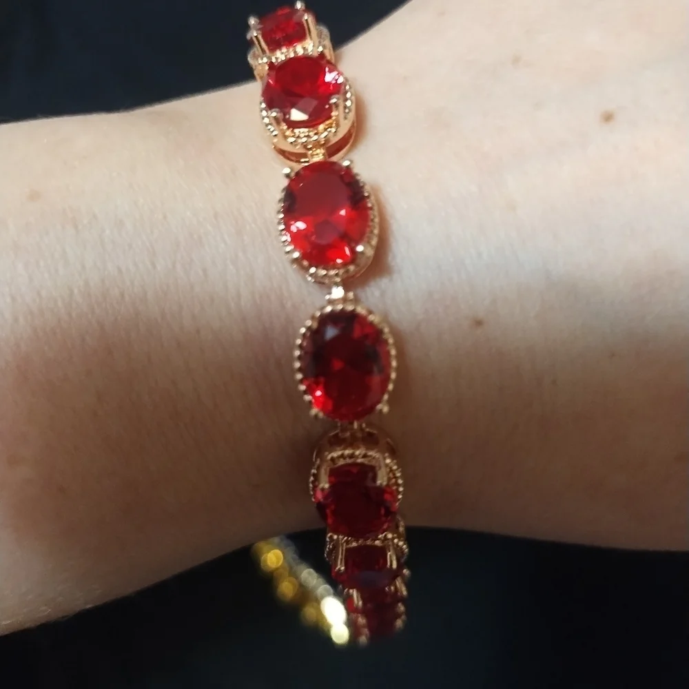 Set Of 3 Colorful Stone Bracelets